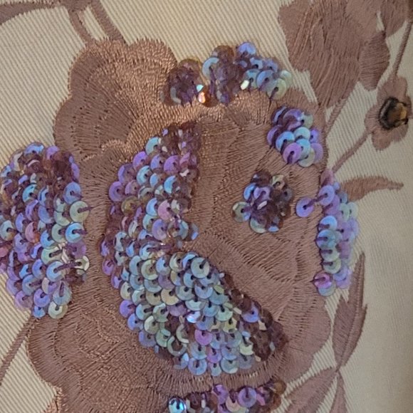 Sequinned tuxedo style blazer - Picture 4 of 13